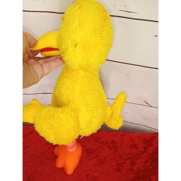 Sesame Street Big Bird Plush Toy 14" Kohls Cares Yellow & Orange - Picture 3 of 6